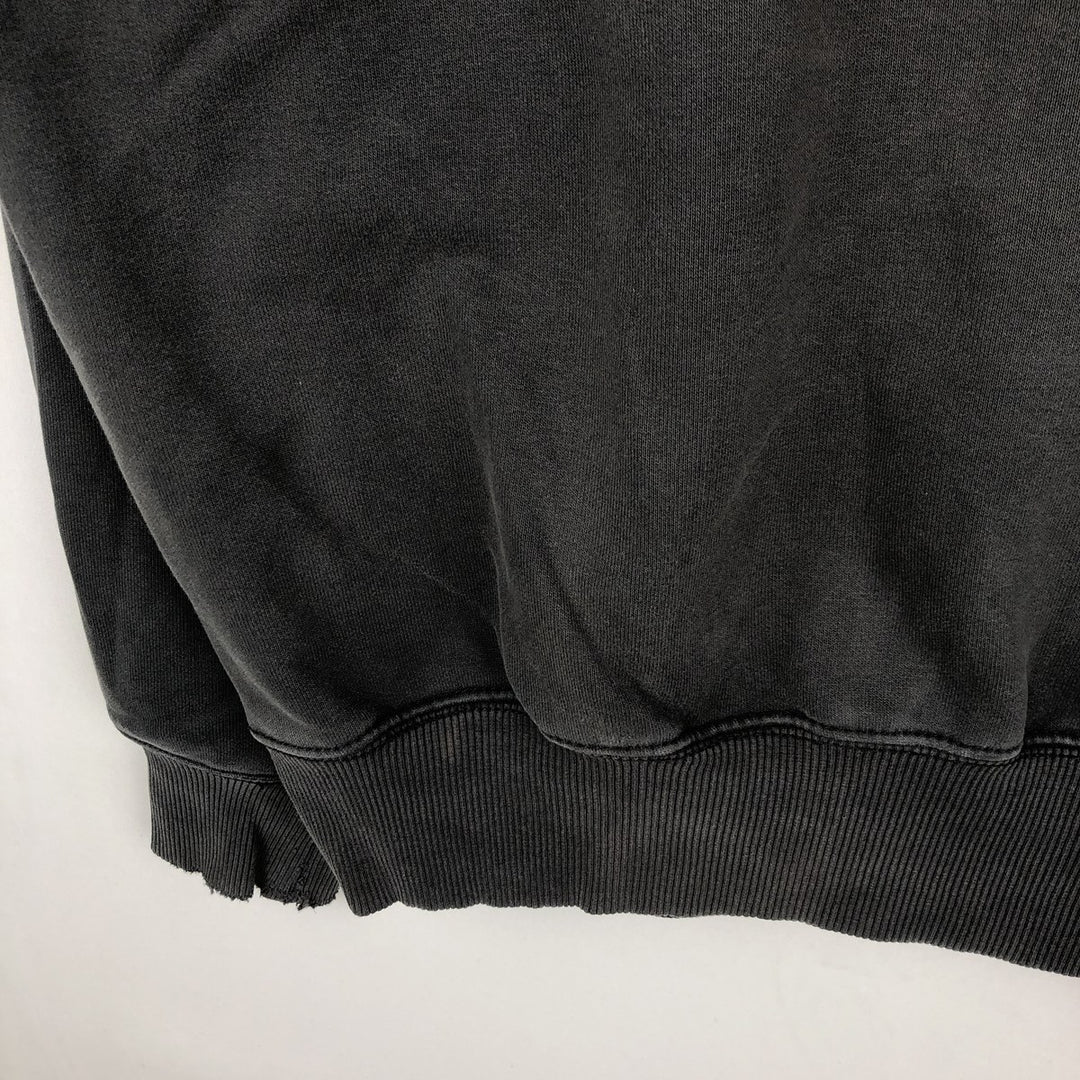 Carhartt Original Fit Half-Zip Hoodie, Men's Size Small cotton black type Vintage Second Hand