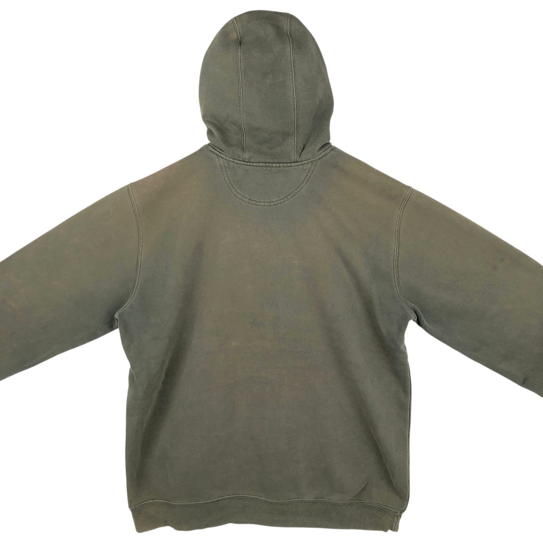 Carhartt Sweat Pullover Hoodie Men's XL Size cotton Khaki type Vintage Second Hand