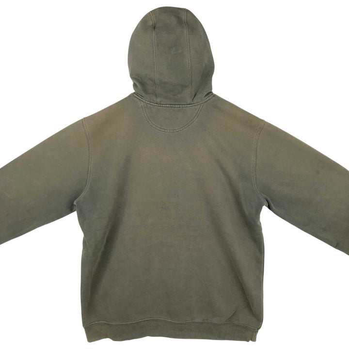 Carhartt Sweat Pullover Hoodie Men's XL Size cotton Khaki type Vintage Second Hand