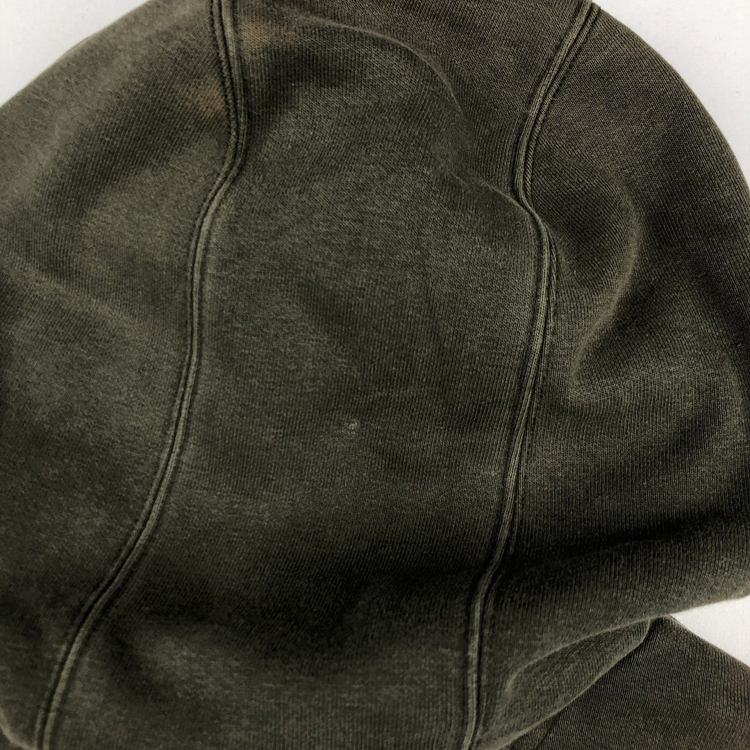 Carhartt Sweat Pullover Hoodie Men's XL Size cotton Khaki type Vintage Second Hand