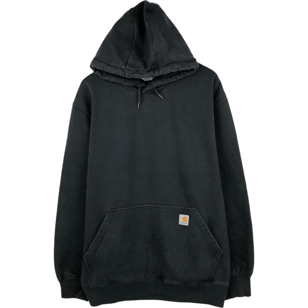 Carhartt Loose Fit Sweat Pullover Hoodie, Men's XL cotton black type Vintage Second Hand