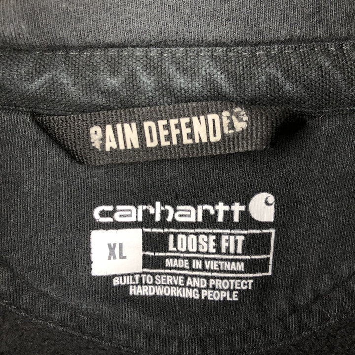 Carhartt Loose Fit Sweat Pullover Hoodie, Men's XL cotton black type Vintage Second Hand