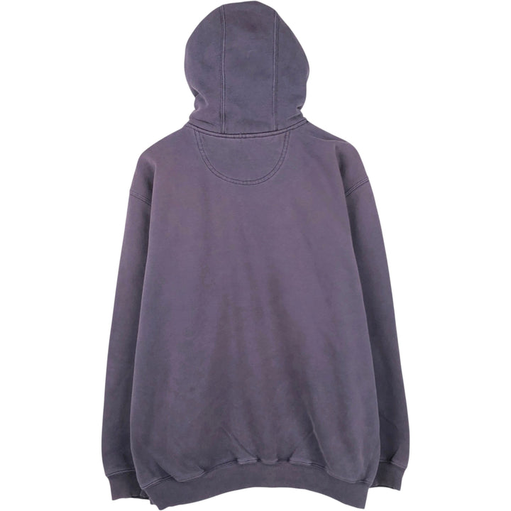 Carhartt Sweat Half-Zip Hoodie, Men's Size XL cotton purple type Vintage Second Hand