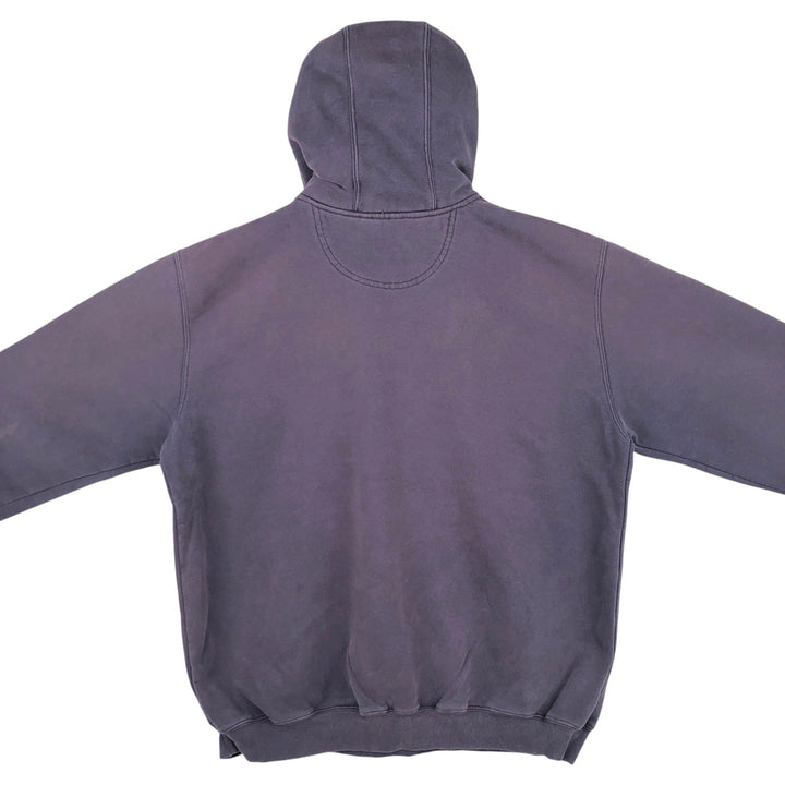 Carhartt Sweat Half-Zip Hoodie, Men's Size XL cotton purple type Vintage Second Hand