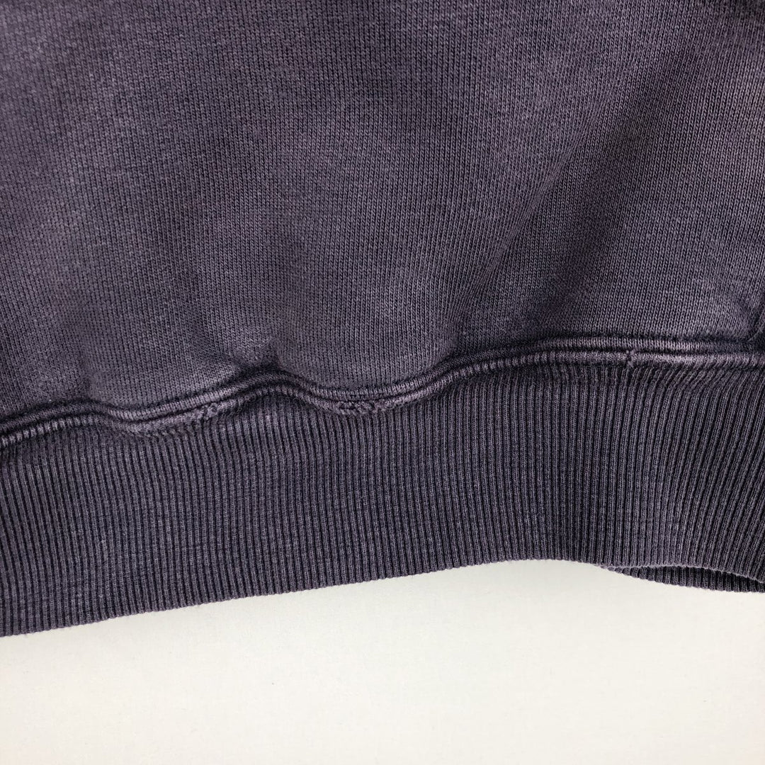 Carhartt Sweat Half-Zip Hoodie, Men's Size XL cotton purple type Vintage Second Hand
