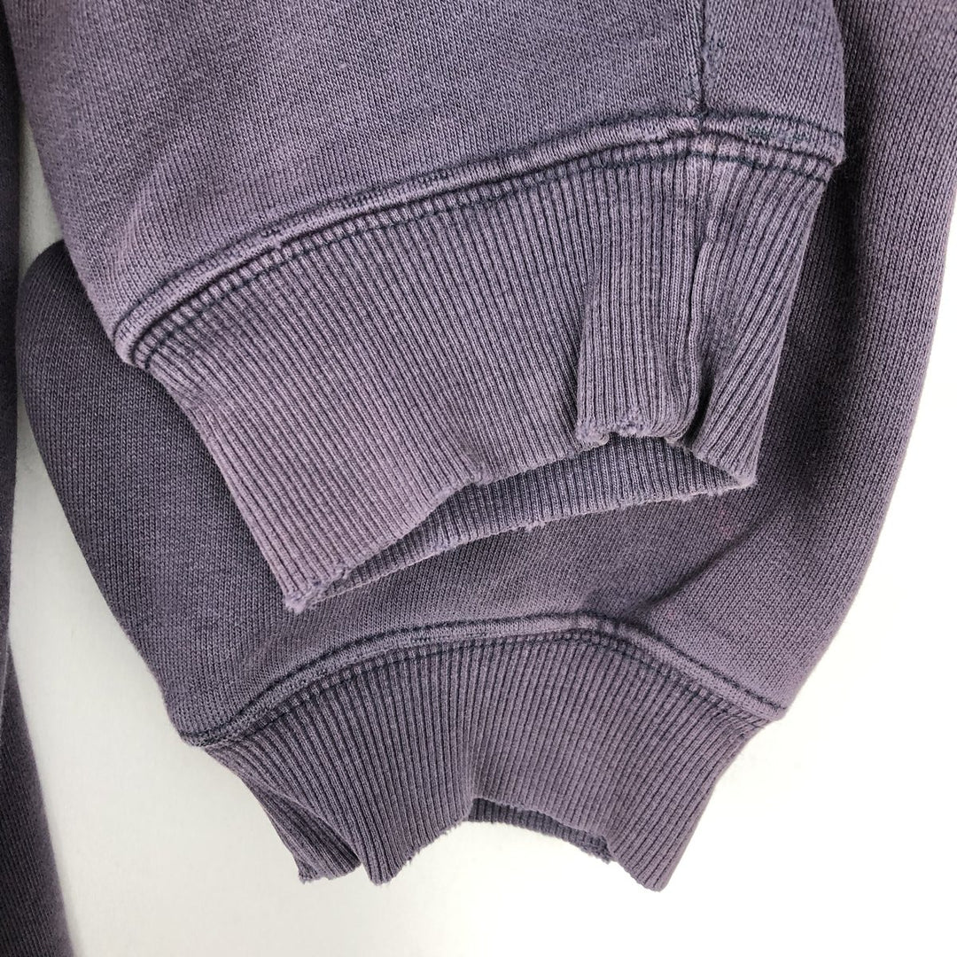 Carhartt Sweat Half-Zip Hoodie, Men's Size XL cotton purple type Vintage Second Hand