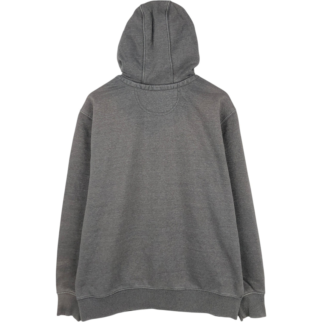 Carhartt ORIGINAL FIT sweatshirt pullover hoodie, men's size L unclear gray type Vintage Second Hand
