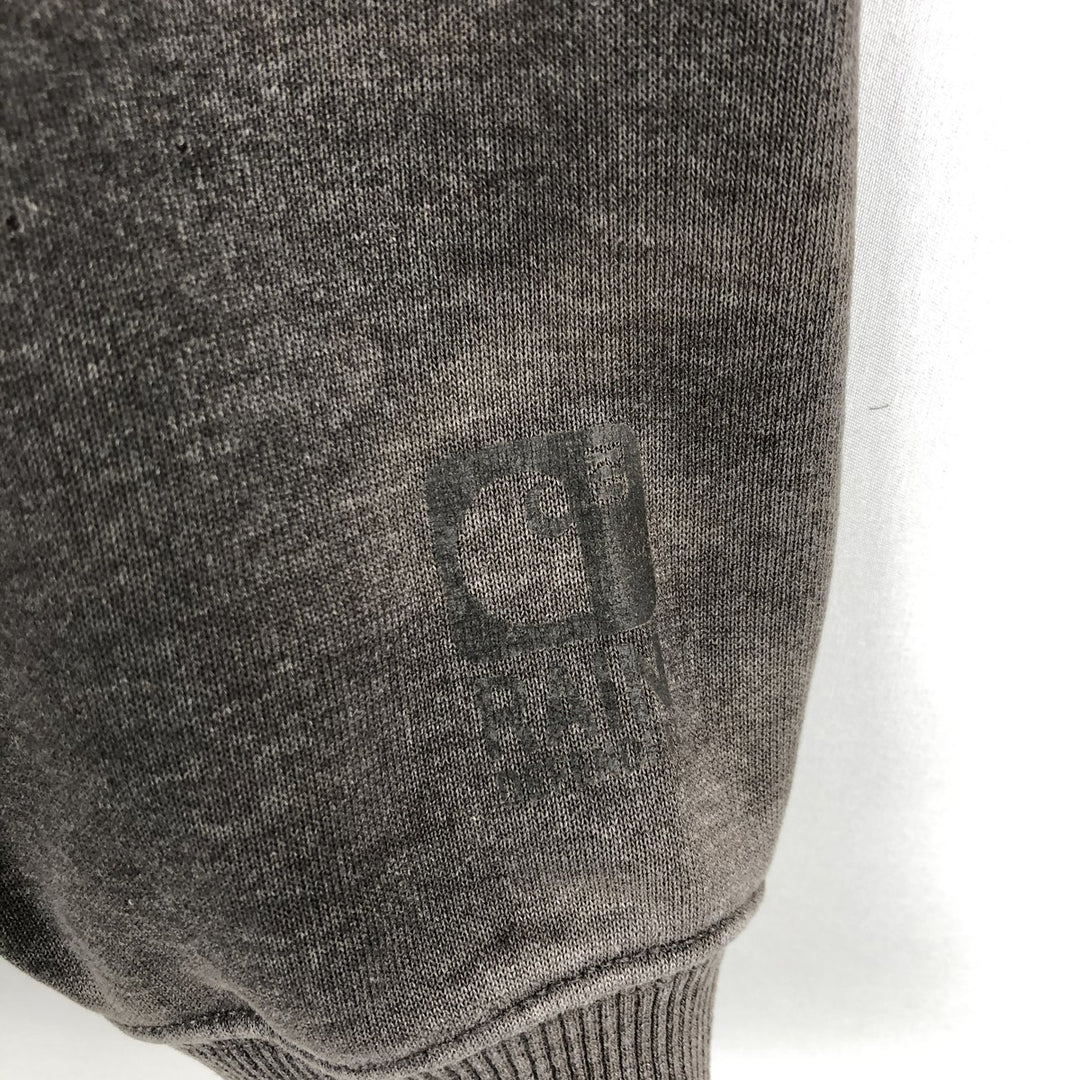 Carhartt ORIGINAL FIT sweatshirt pullover hoodie, men's size L unclear gray type Vintage Second Hand