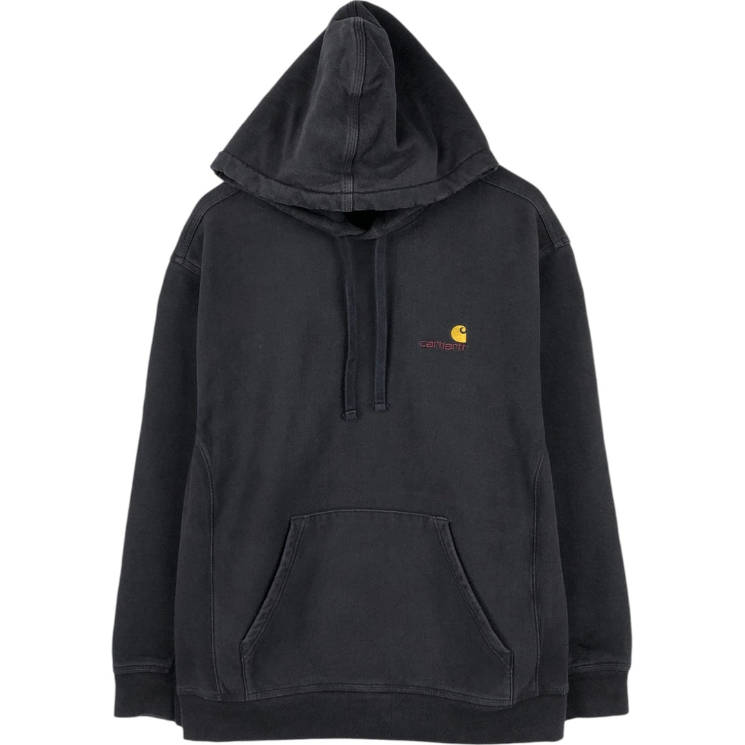 Carhartt WORK IN PROGRESS Sweat Pullover Hoodie, Men's Size XL (approx.) cotton black type Vintage Second Hand