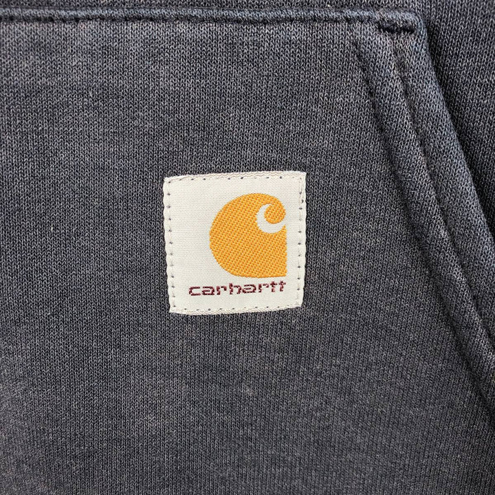 Carhartt Sweat Pullover Hoodie Men's XL Size unclear black type Vintage Second Hand