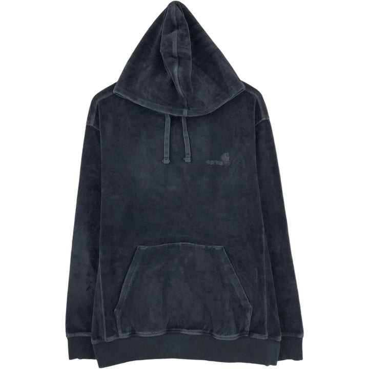 Carhartt WORK IN PROGRESS Sweat Pullover Hoodie, Men's Size XL (approx.) cotton black type Vintage Second Hand