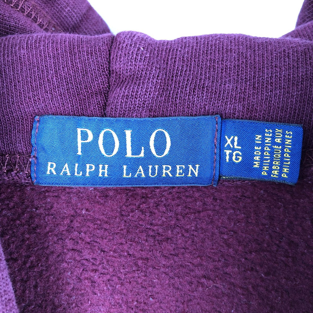 Ralph Lauren POLO RALPH LAUREN Men's Size XL (equivalent) cotton burgundy type Vintage Second Hand