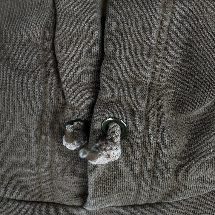 90'S Timberland sweatshirt pullover hoodie, men's size M equivalent, vintage. cotton brown type Vintage Second Hand