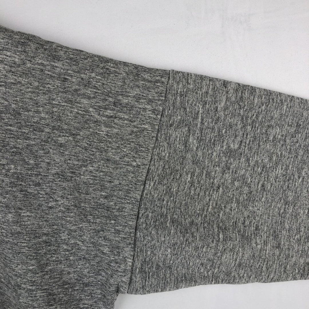 90'S JERICO Print Sweatshirt, Made in Canada, Men's Size L (approx.), Vintage cotton gray type Vintage Second Hand