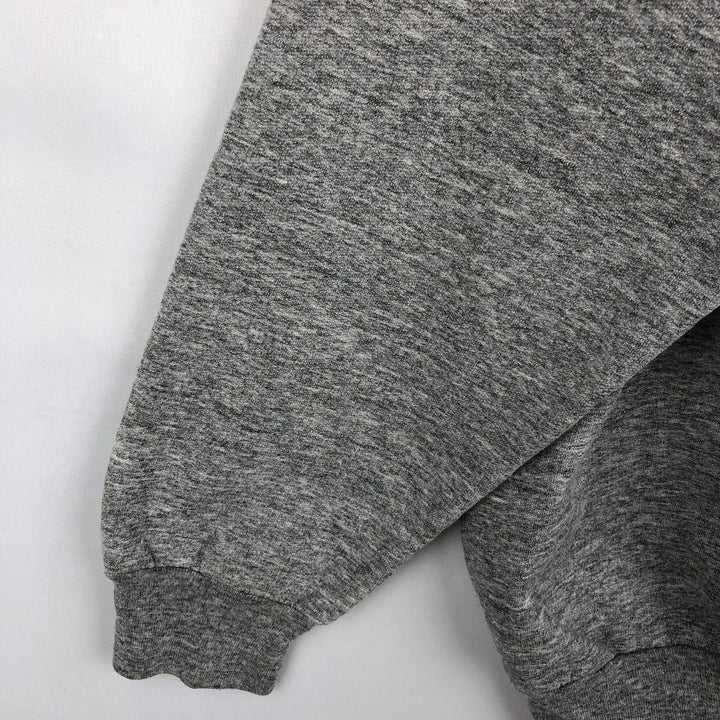 90'S JERICO Print Sweatshirt, Made in Canada, Men's Size L (approx.), Vintage cotton gray type Vintage Second Hand