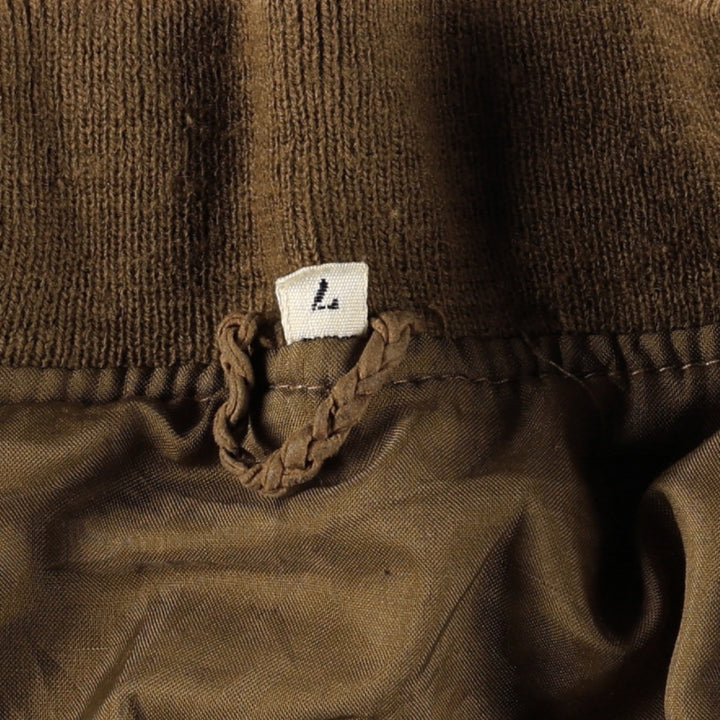 WILD CATS Suede Leather Blouson, Men's Size L (equivalent) Genuine Leather Suede Leather brown type Vintage Second Hand