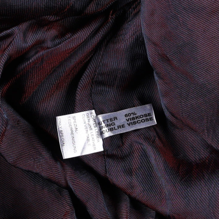STRIWA Valstar Jacket Suede Leather Blouson Men's XXL equivalent Genuine Leather Suede Leather black type Vintage Second Hand