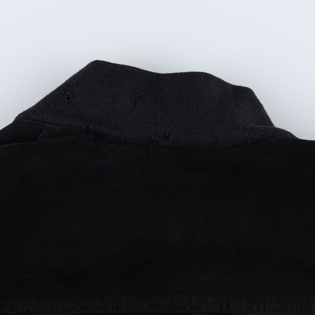 STRIWA Valstar Jacket Suede Leather Blouson Men's XXL equivalent Genuine Leather Suede Leather black type Vintage Second Hand