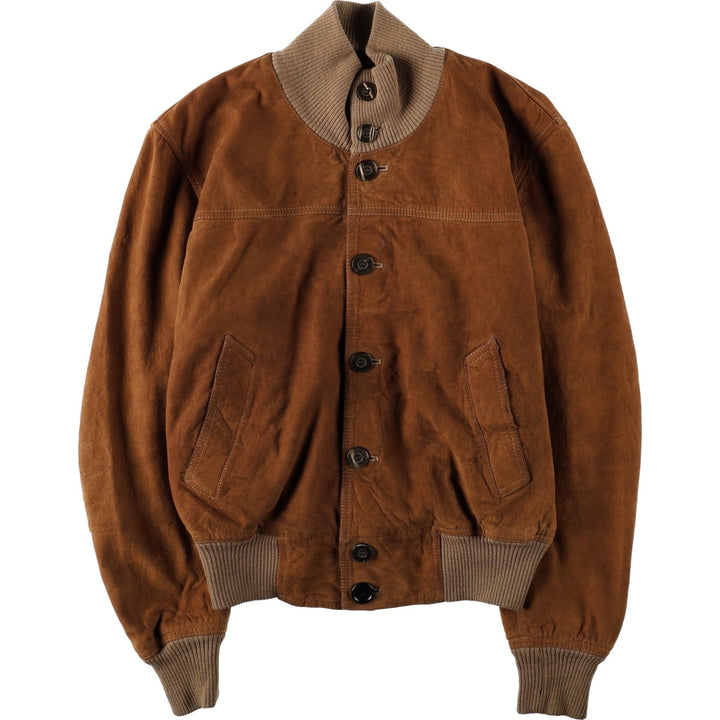 Valstar Jacket Suede Leather Blouson Men's Size M (approx.) Genuine Leather Suede Leather brown type Vintage Second Hand