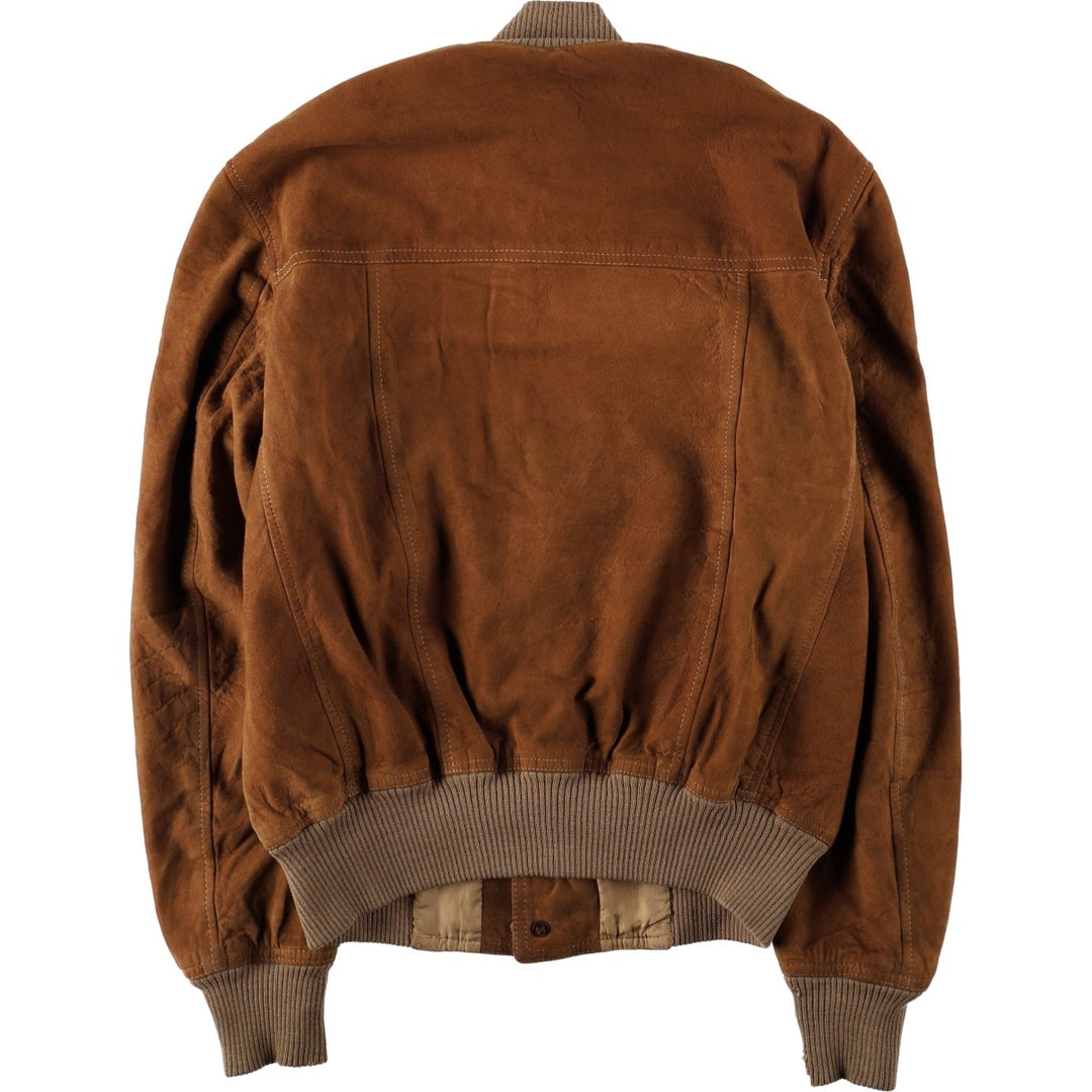 Valstar Jacket Suede Leather Blouson Men's Size M (approx.) Genuine Leather Suede Leather brown type Vintage Second Hand
