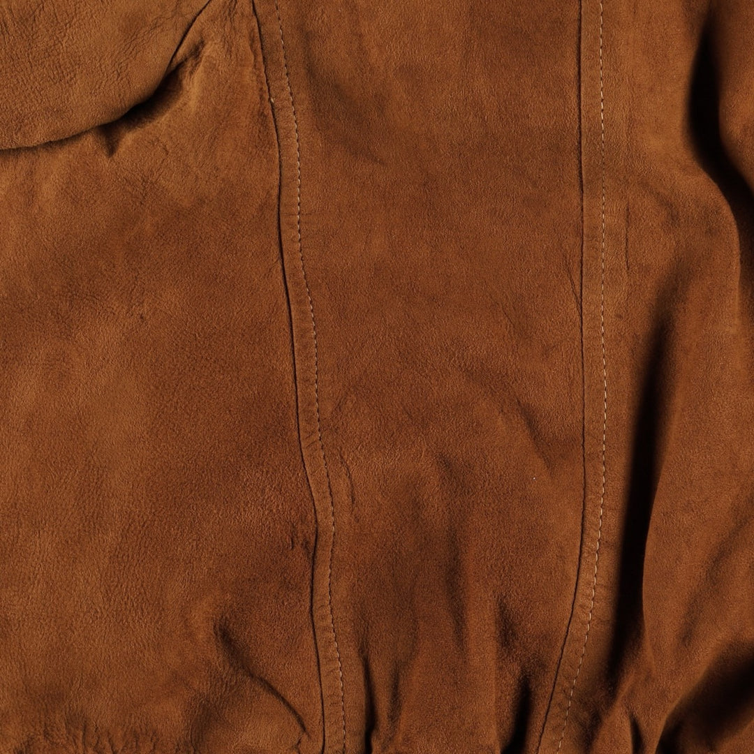 Valstar Jacket Suede Leather Blouson Men's Size M (approx.) Genuine Leather Suede Leather brown type Vintage Second Hand