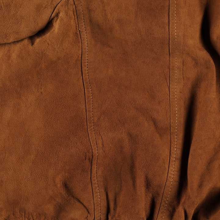 Valstar Jacket Suede Leather Blouson Men's Size M (approx.) Genuine Leather Suede Leather brown type Vintage Second Hand