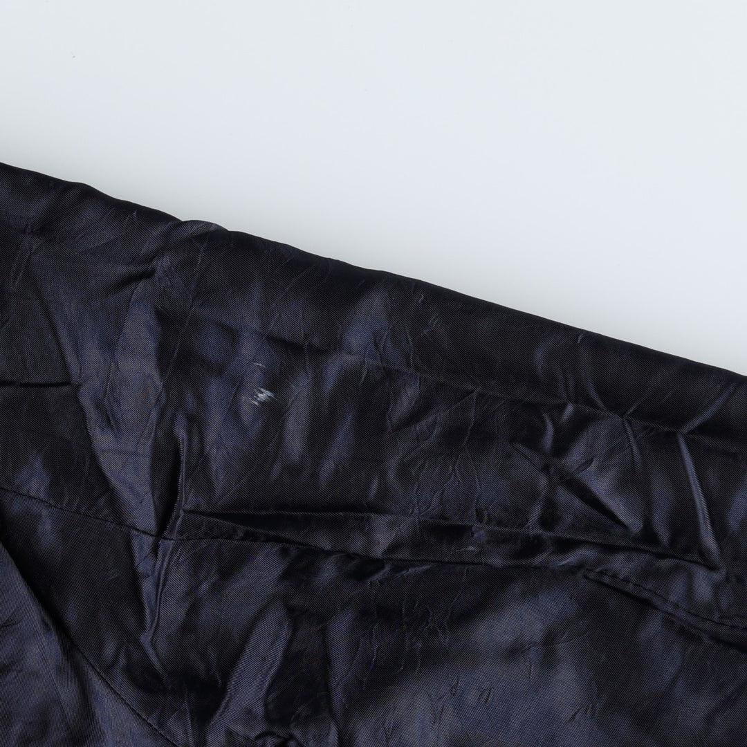 TOMBOLINI Valstar Jacket, Suede Leather Blouson, Made in Italy, Men's Size M (approx.) Genuine Leather Suede Leather black type Vintage Second Hand