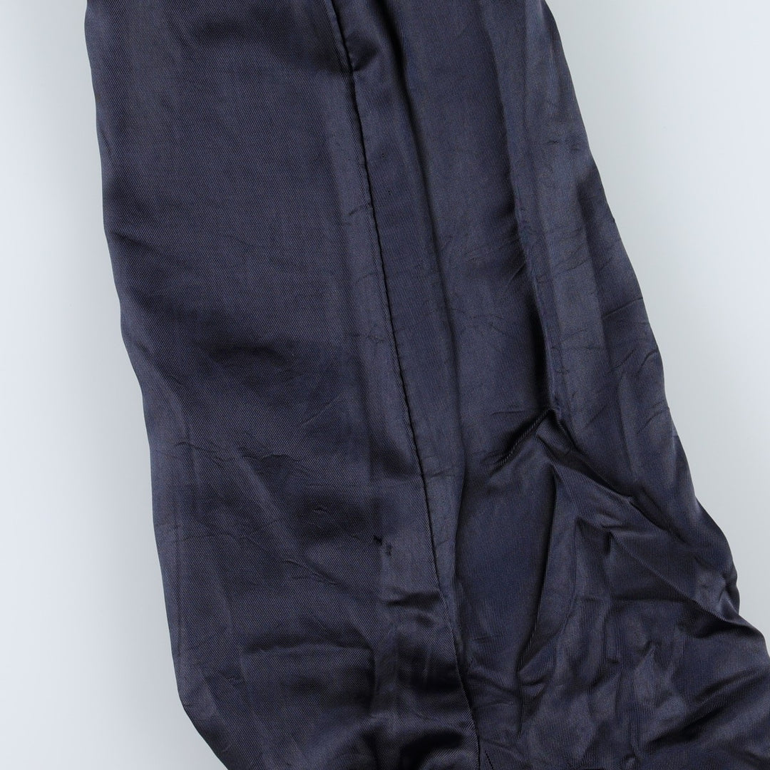 TOMBOLINI Valstar Jacket, Suede Leather Blouson, Made in Italy, Men's Size M (approx.) Genuine Leather Suede Leather black type Vintage Second Hand