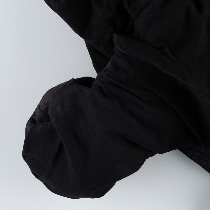 TOMBOLINI Valstar Jacket, Suede Leather Blouson, Made in Italy, Men's Size M (approx.) Genuine Leather Suede Leather black type Vintage Second Hand