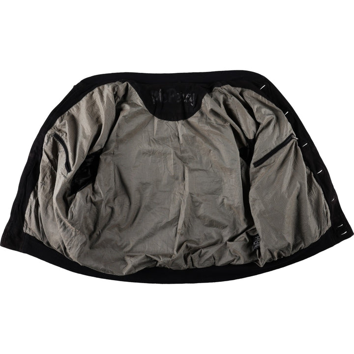 Mc Percy suede leather blouson, men's size L (approx.) Genuine Leather Suede Leather black type Vintage Second Hand
