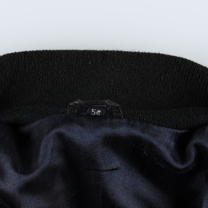 HIDE SOCIETY Valstar Jacket Suede Leather Blouson Men's XL equivalent Genuine Leather Suede Leather black type Vintage Second Hand
