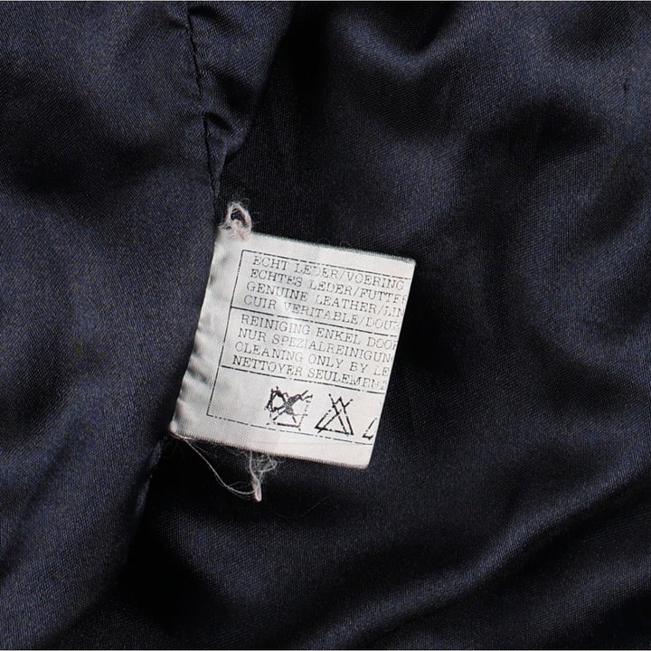 HIDE SOCIETY Valstar Jacket Suede Leather Blouson Men's XL equivalent Genuine Leather Suede Leather black type Vintage Second Hand