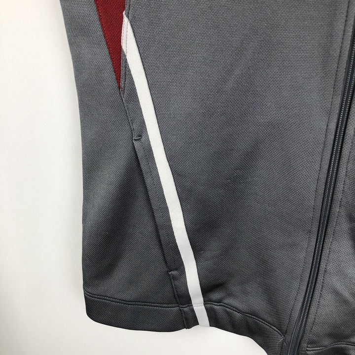 90s-00'S Nike Track Jacket, Men's Size L (approx.) polyester Red type red-purple Vintage Second Hand