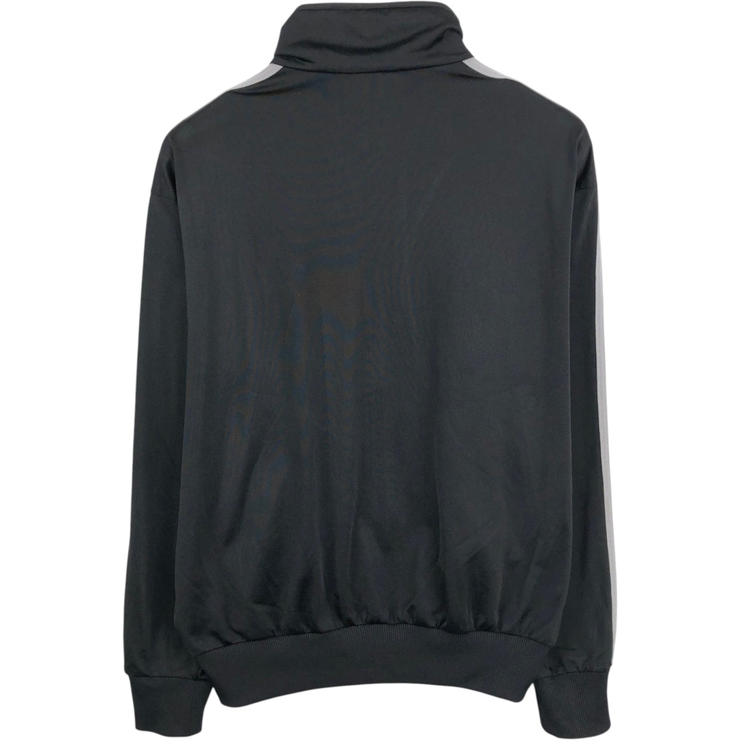 Adidas ORIGINALS Trefoil Logo Track Jacket, Men's Size L (approx.) polyester black type Vintage Second Hand