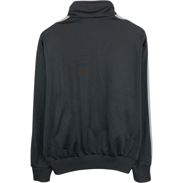 Adidas ORIGINALS Trefoil Logo Track Jacket, Men's Size L (approx.) polyester black type Vintage Second Hand