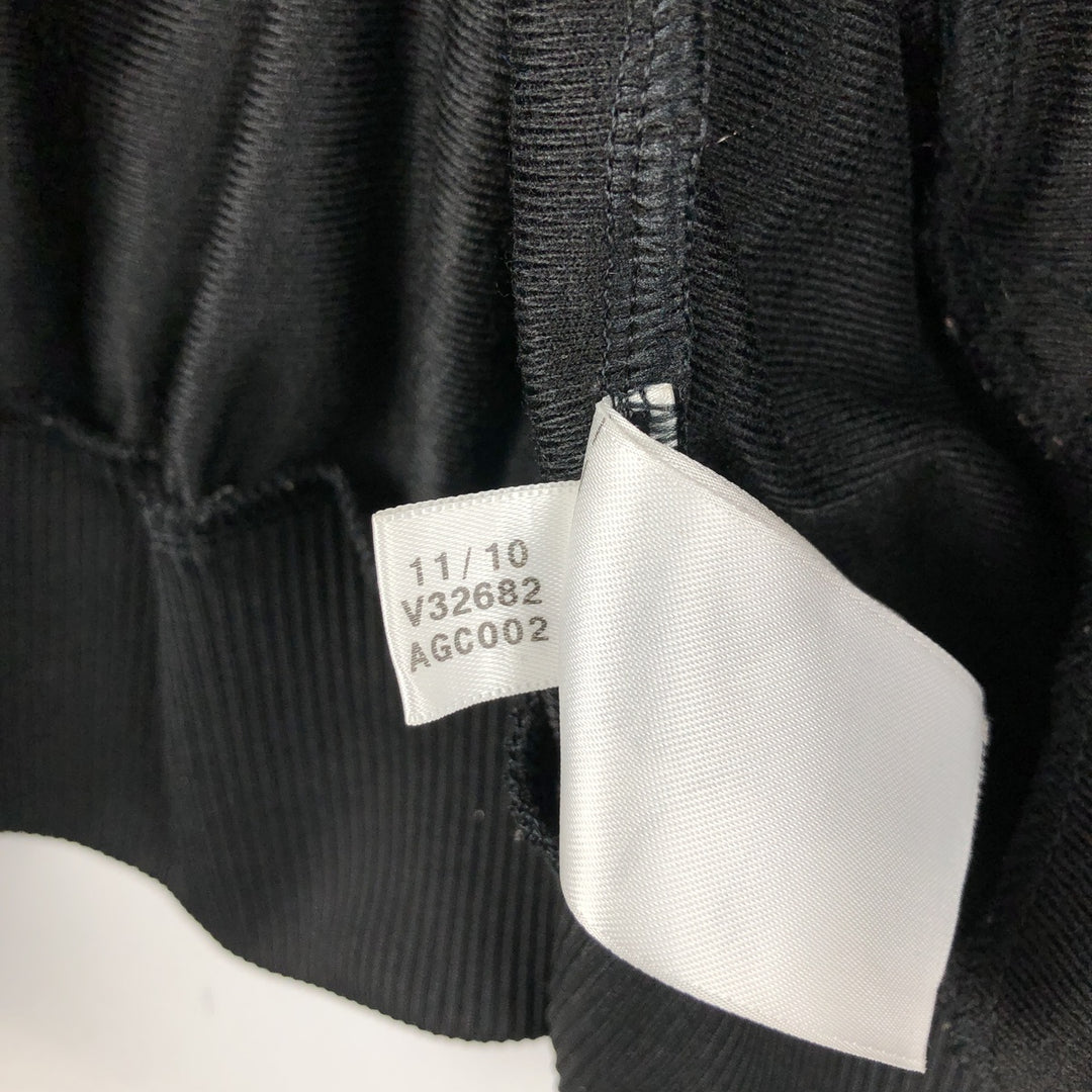 Adidas ORIGINALS Trefoil Logo Track Jacket, Men's Size L (approx.) polyester black type Vintage Second Hand
