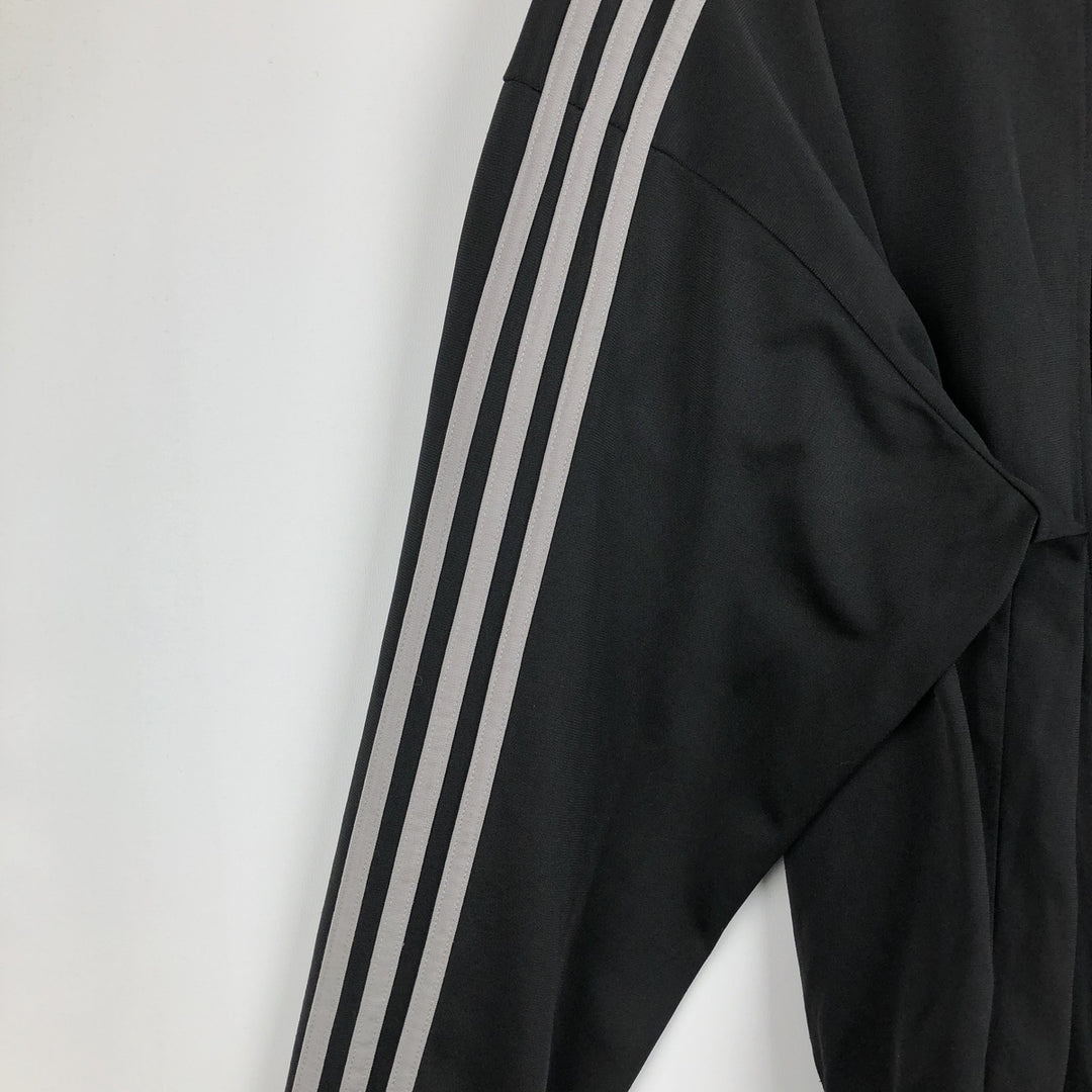 Adidas ORIGINALS Trefoil Logo Track Jacket, Men's Size L (approx.) polyester black type Vintage Second Hand