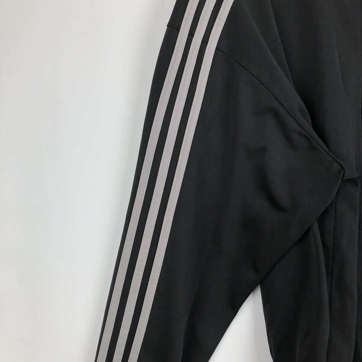 Adidas ORIGINALS Trefoil Logo Track Jacket, Men's Size L (approx.) polyester black type Vintage Second Hand