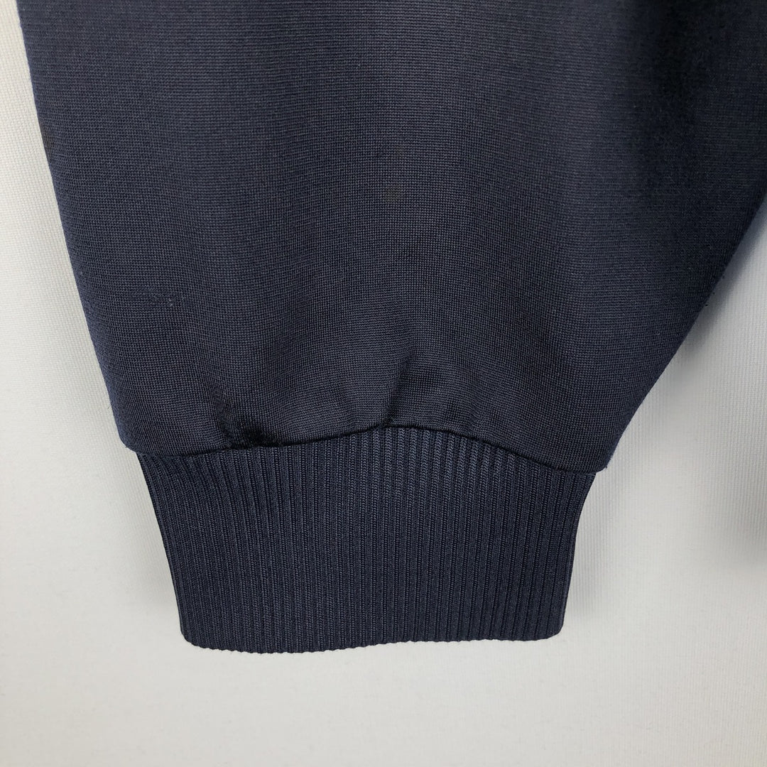 00'S adidas jersey track jacket, men's XL size polyester blue type Vintage Second Hand