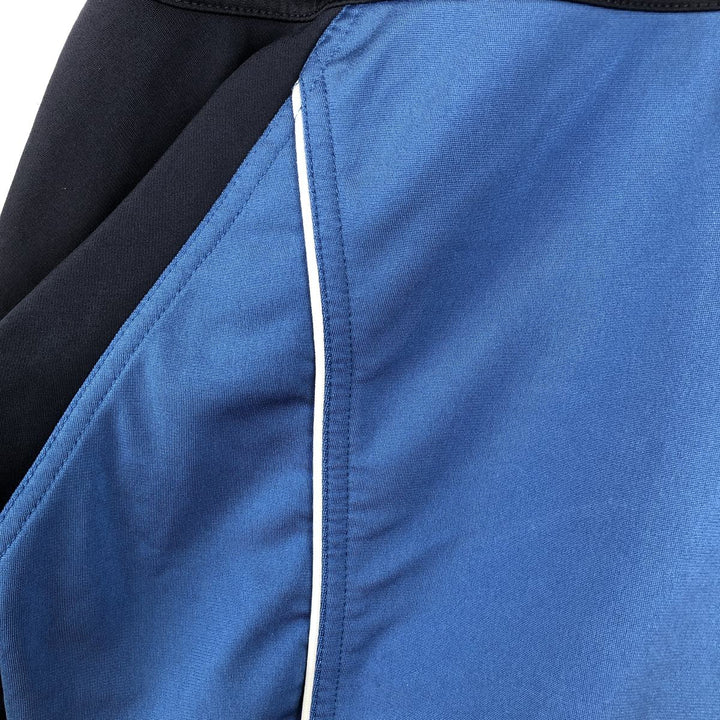 00'S adidas jersey track jacket, men's XL size polyester blue type Vintage Second Hand