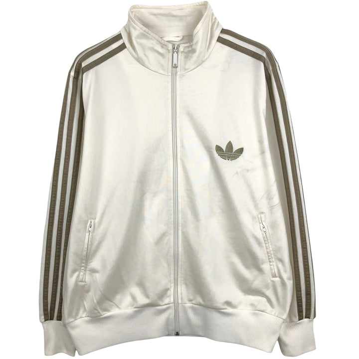 Adidas Trefoil Logo Track Jacket, Men's Size XL (approx.) unclear ivory Vintage Second Hand