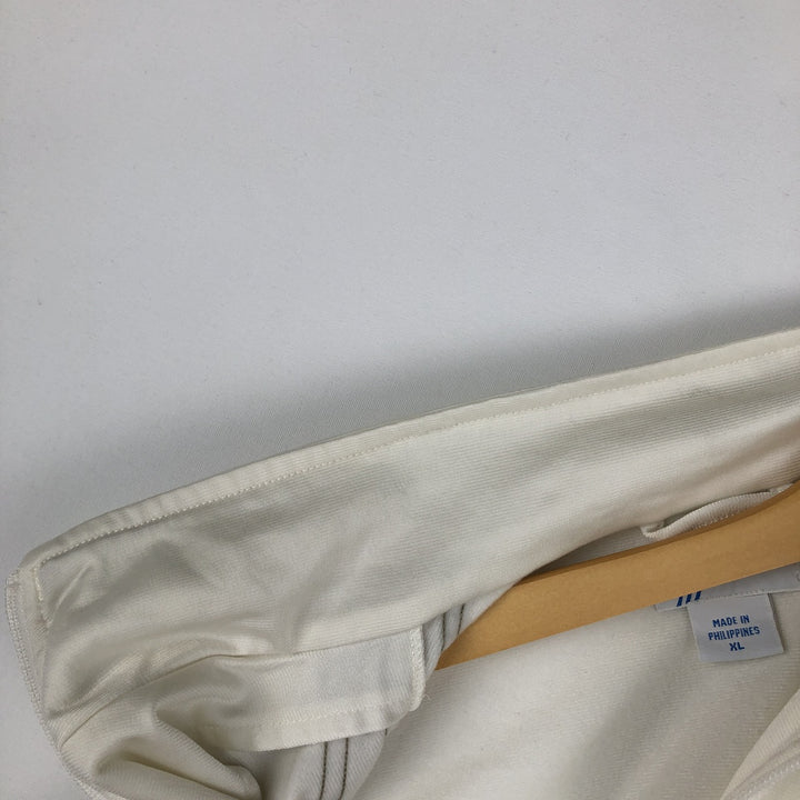 Adidas Trefoil Logo Track Jacket, Men's Size XL (approx.) unclear ivory Vintage Second Hand