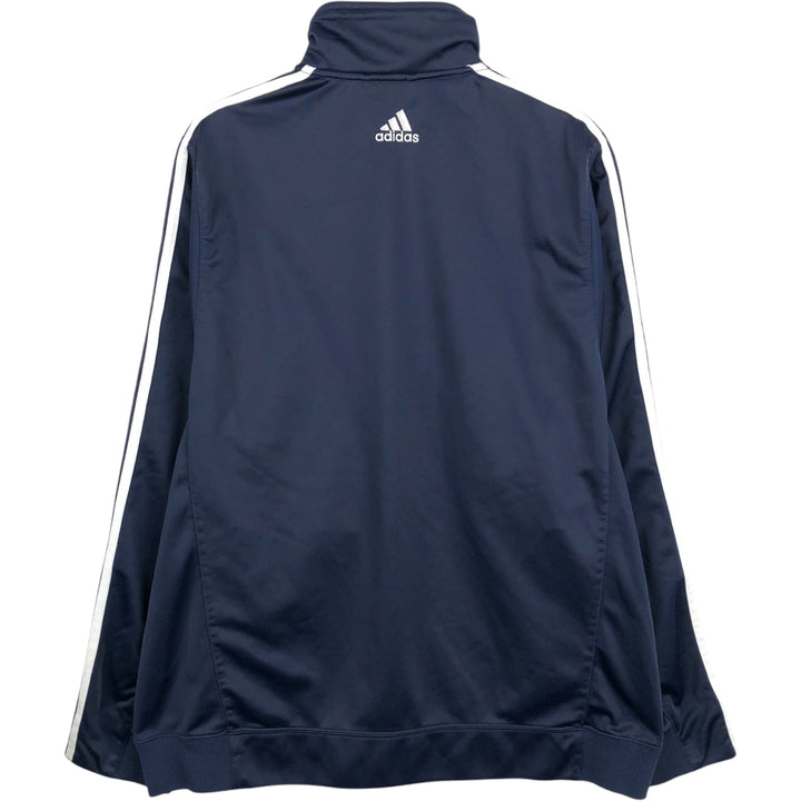 Adidas College Track Jacket, Men's Size L (approx.) polyester navy blue type Vintage Second Hand