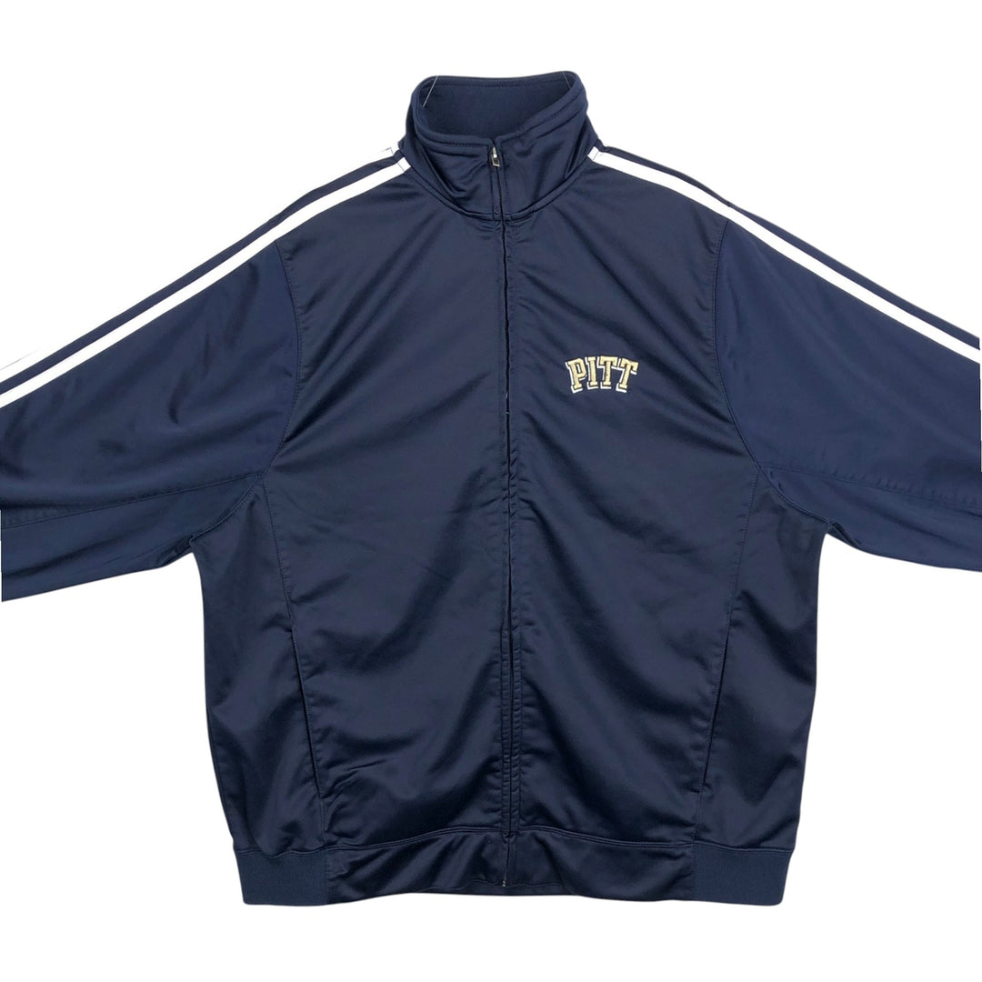 Adidas College Track Jacket, Men's Size L (approx.) polyester navy blue type Vintage Second Hand