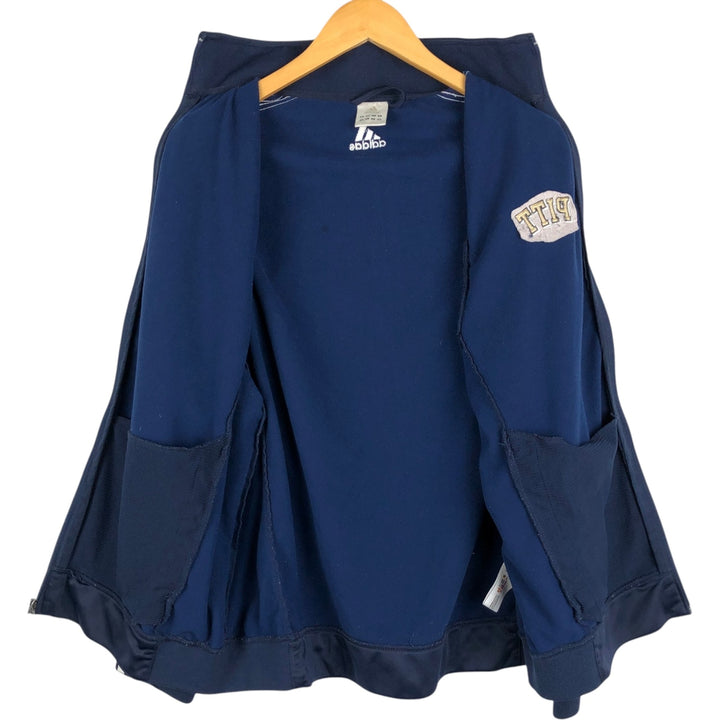 Adidas College Track Jacket, Men's Size L (approx.) polyester navy blue type Vintage Second Hand