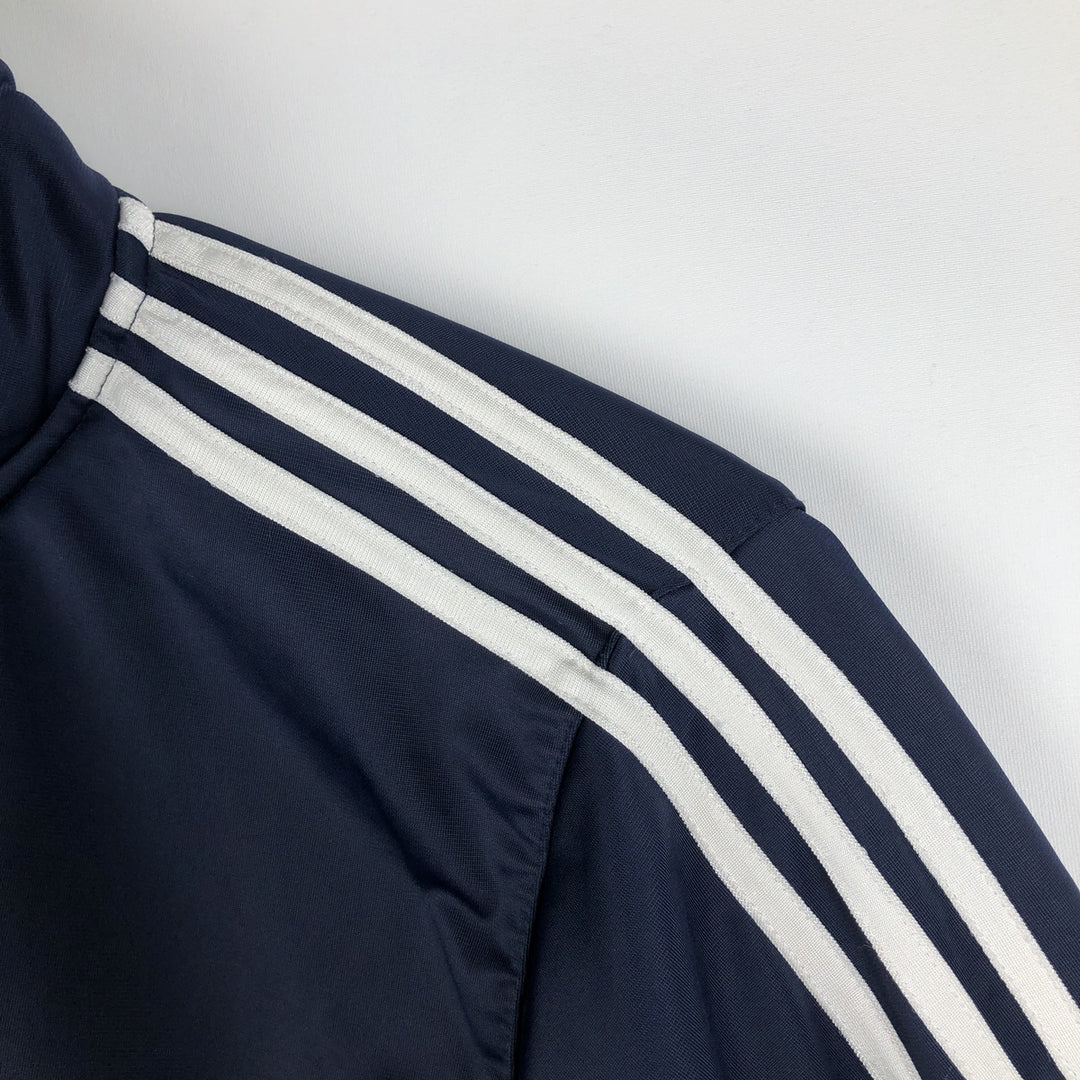 Adidas College Track Jacket, Men's Size L (approx.) polyester navy blue type Vintage Second Hand