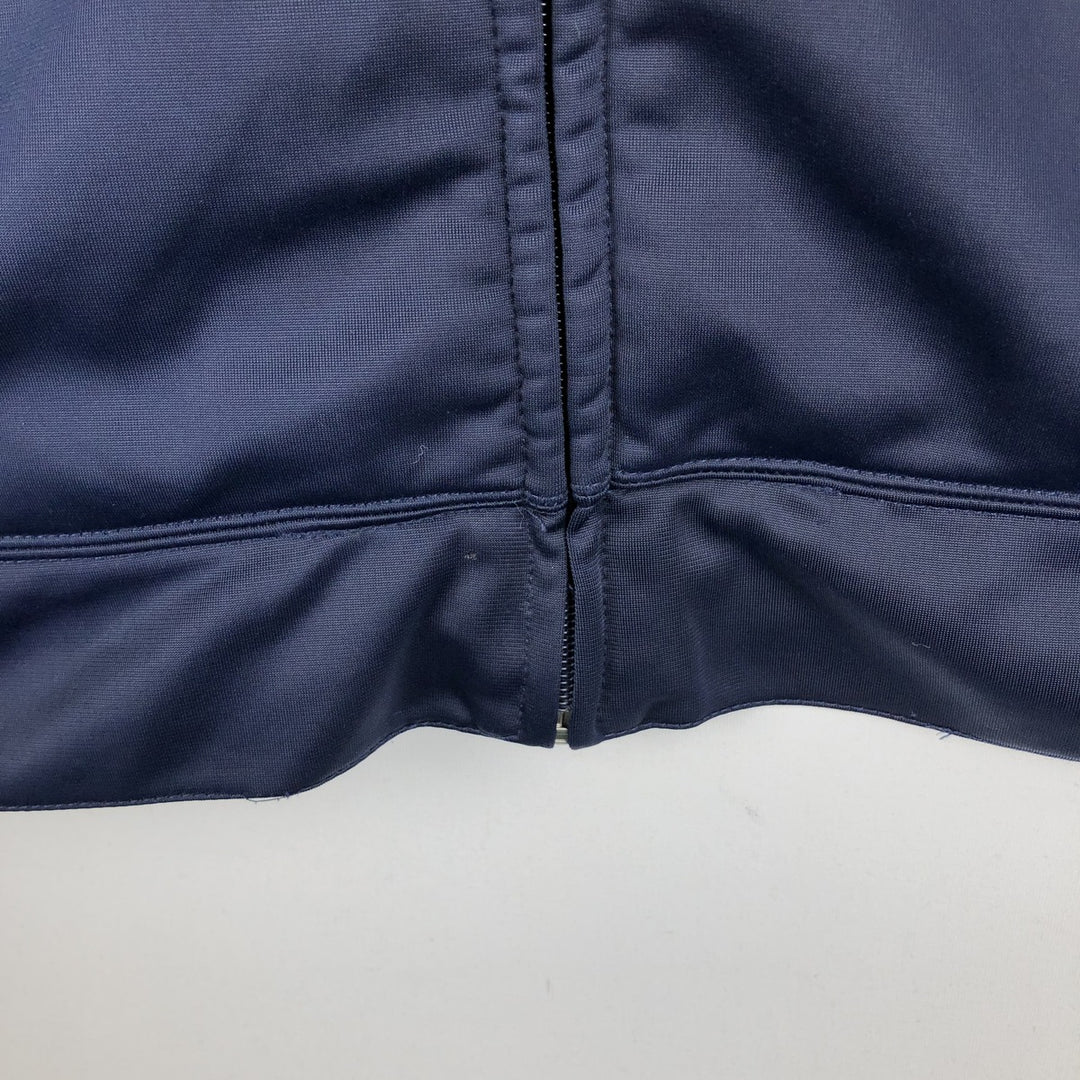 Adidas College Track Jacket, Men's Size L (approx.) polyester navy blue type Vintage Second Hand