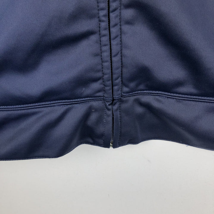Adidas College Track Jacket, Men's Size L (approx.) polyester navy blue type Vintage Second Hand