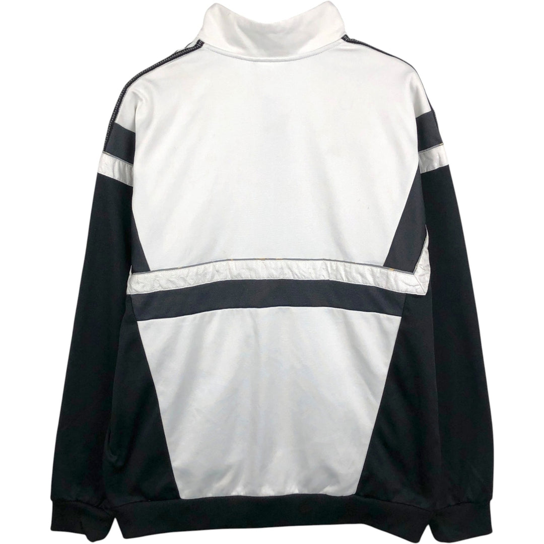 Adidas ORIGINALS Trefoil Logo Track Jacket, Men's Size XL (approx.) polyester white type Vintage Second Hand