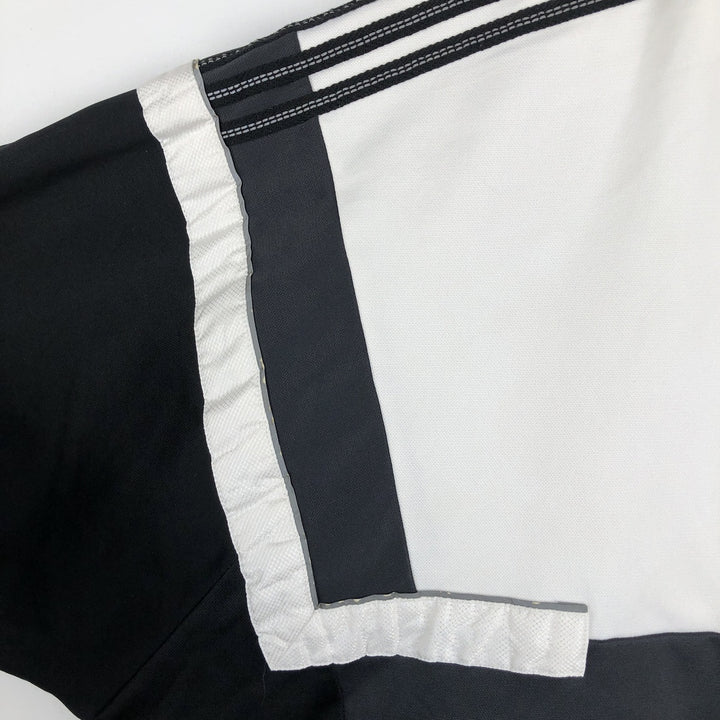 Adidas ORIGINALS Trefoil Logo Track Jacket, Men's Size XL (approx.) polyester white type Vintage Second Hand